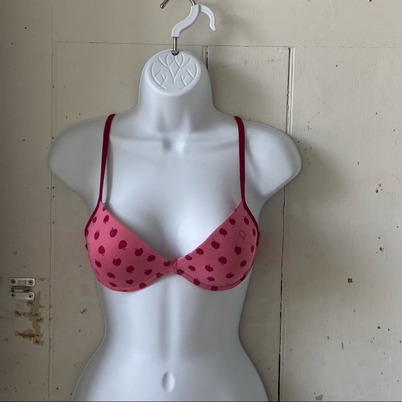 xhilaration Graphic Cherries Push-up Underwire Bra - Picture 1 of 11